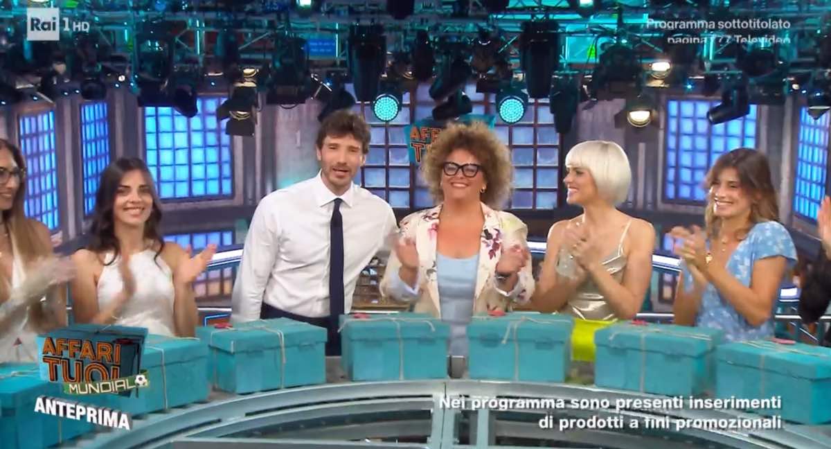 foto stefano de martino sara affari tuoi