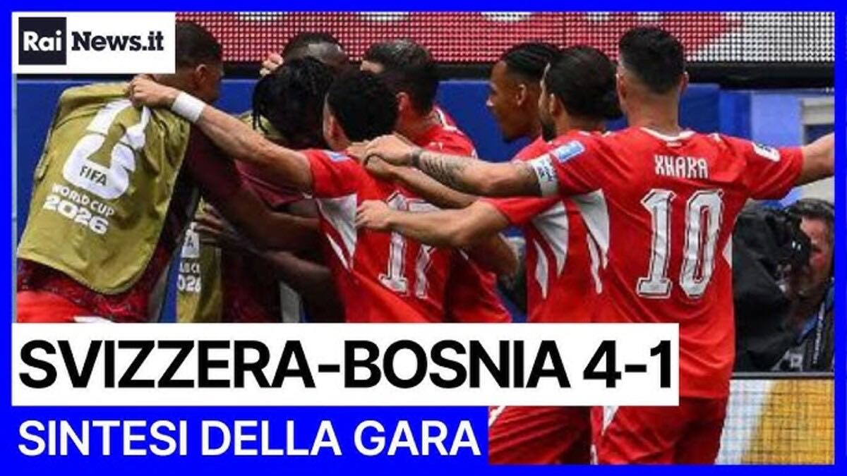 foto svizzera bosnia mondiali rai