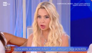 foto valeria marini matrimonio annullato