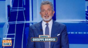 foto zona bianca giuseppe brindisi ascolti 17giugno