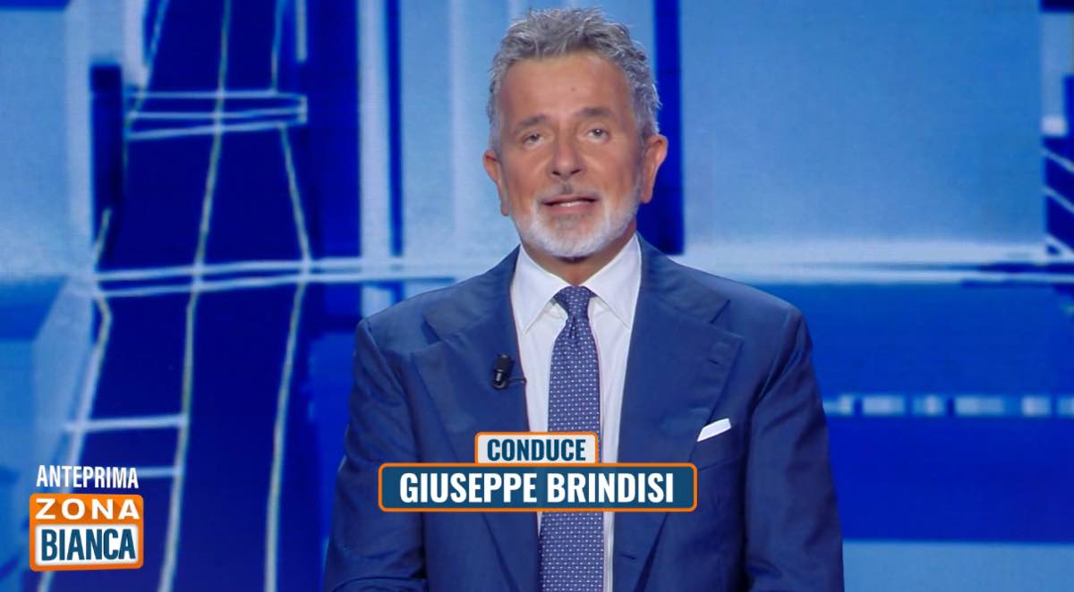 foto zona bianca giuseppe brindisi ascolti 17giugno