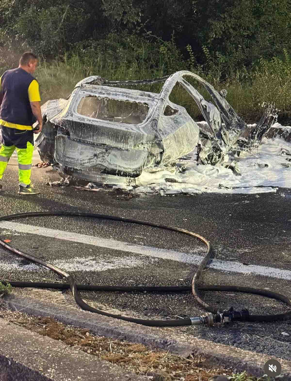 foto auto incidente marco temptation