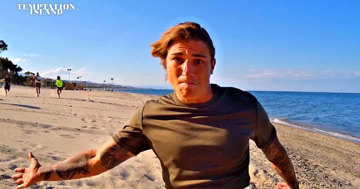 foto gabriele scappa temptation island