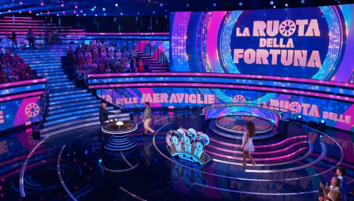 foto la ruota della fortuna studio