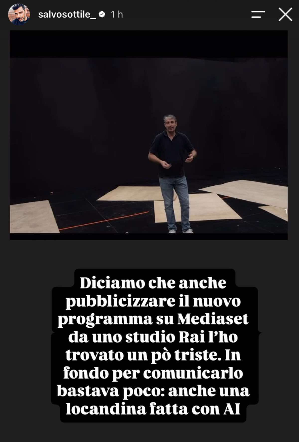 foto salvo sottile contro milo infante