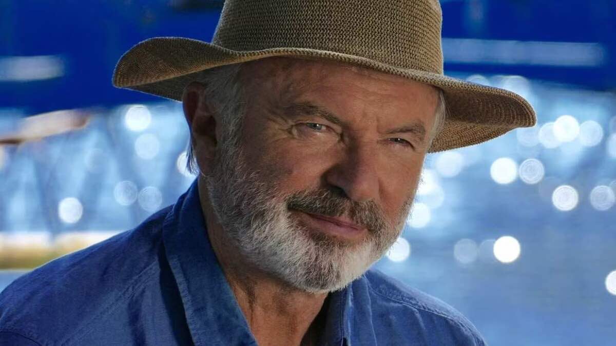 foto sam neill morto lutto