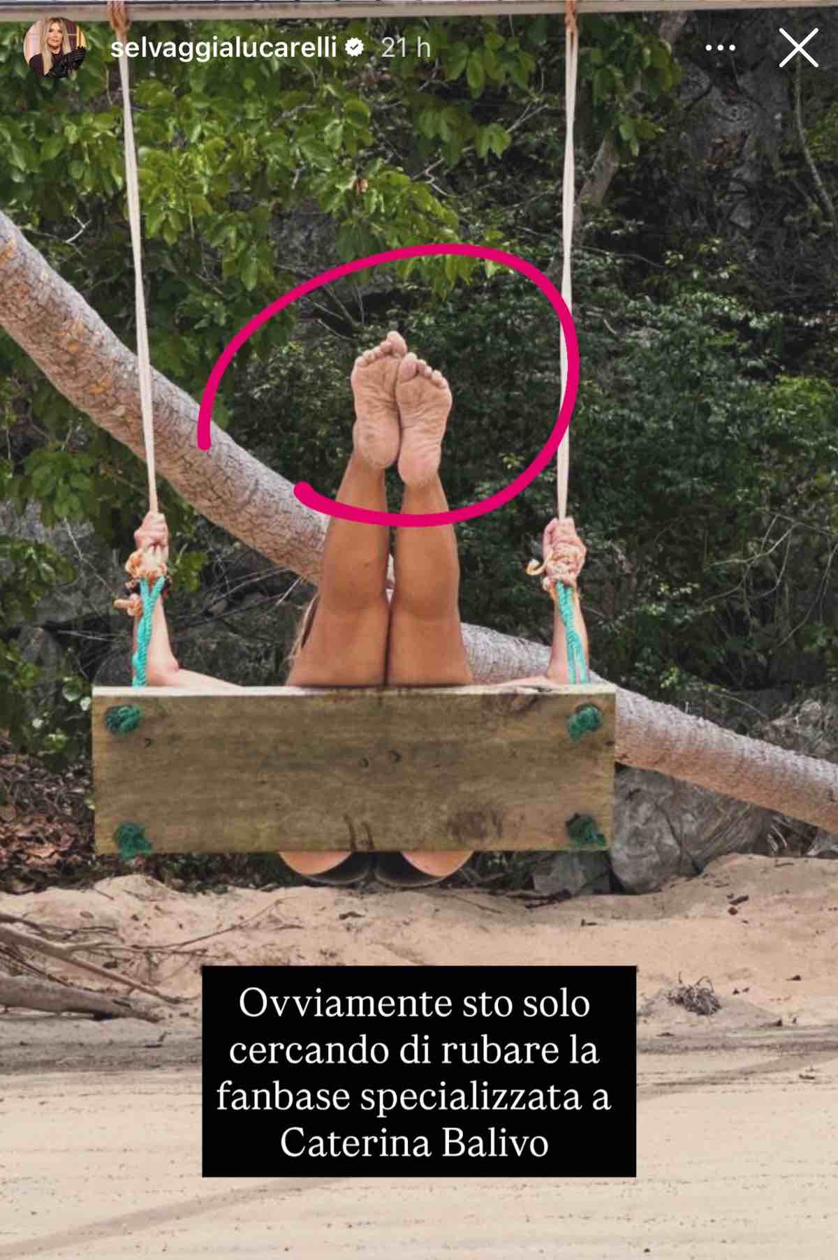foto selvaggia lucarelli frecciatina caterina balivo
