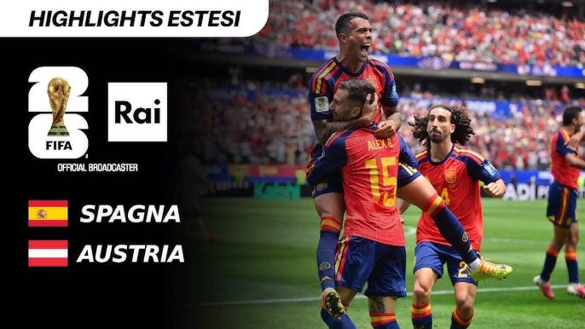 foto Spagna Austria rai1