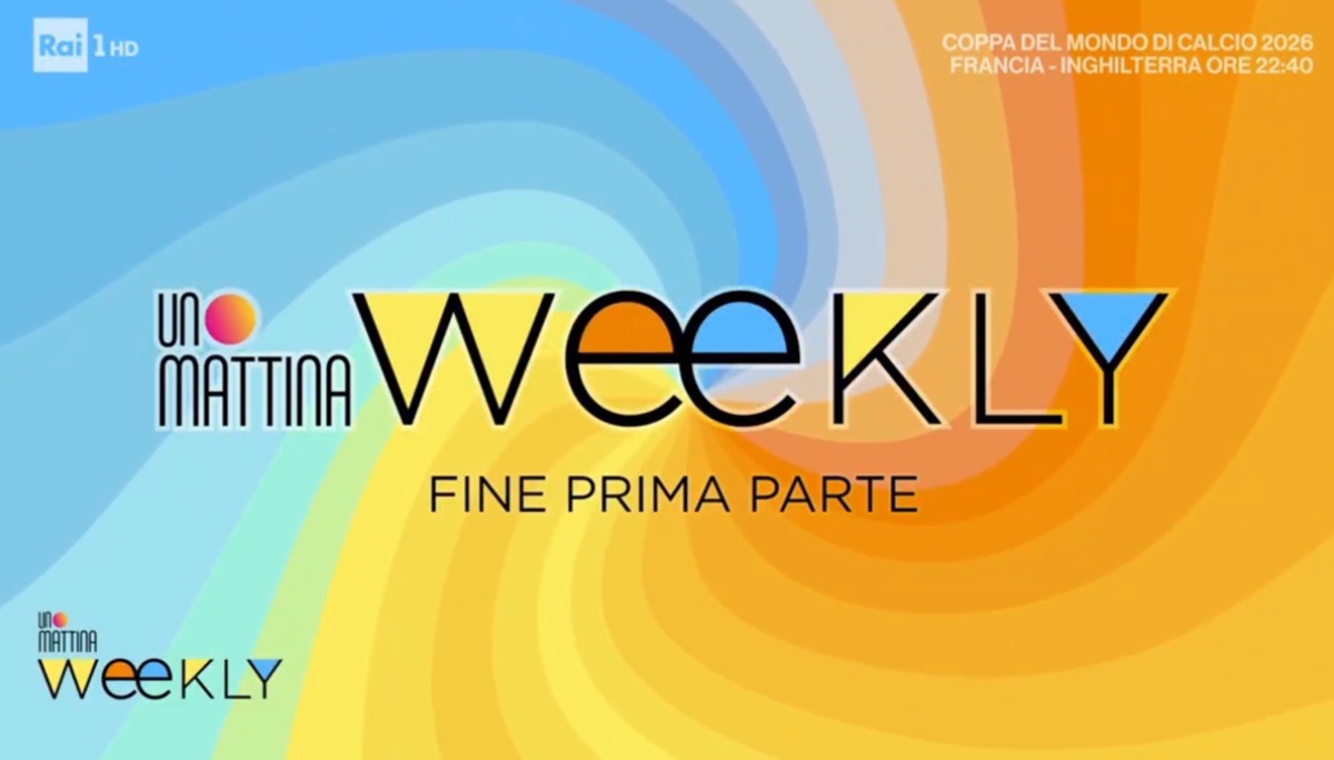foto unomattina weekly logo