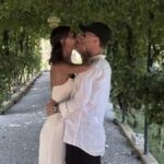 Belen Rodriguez ritrova la serenità: il bacio con il compagno Gaetano Fidanzati