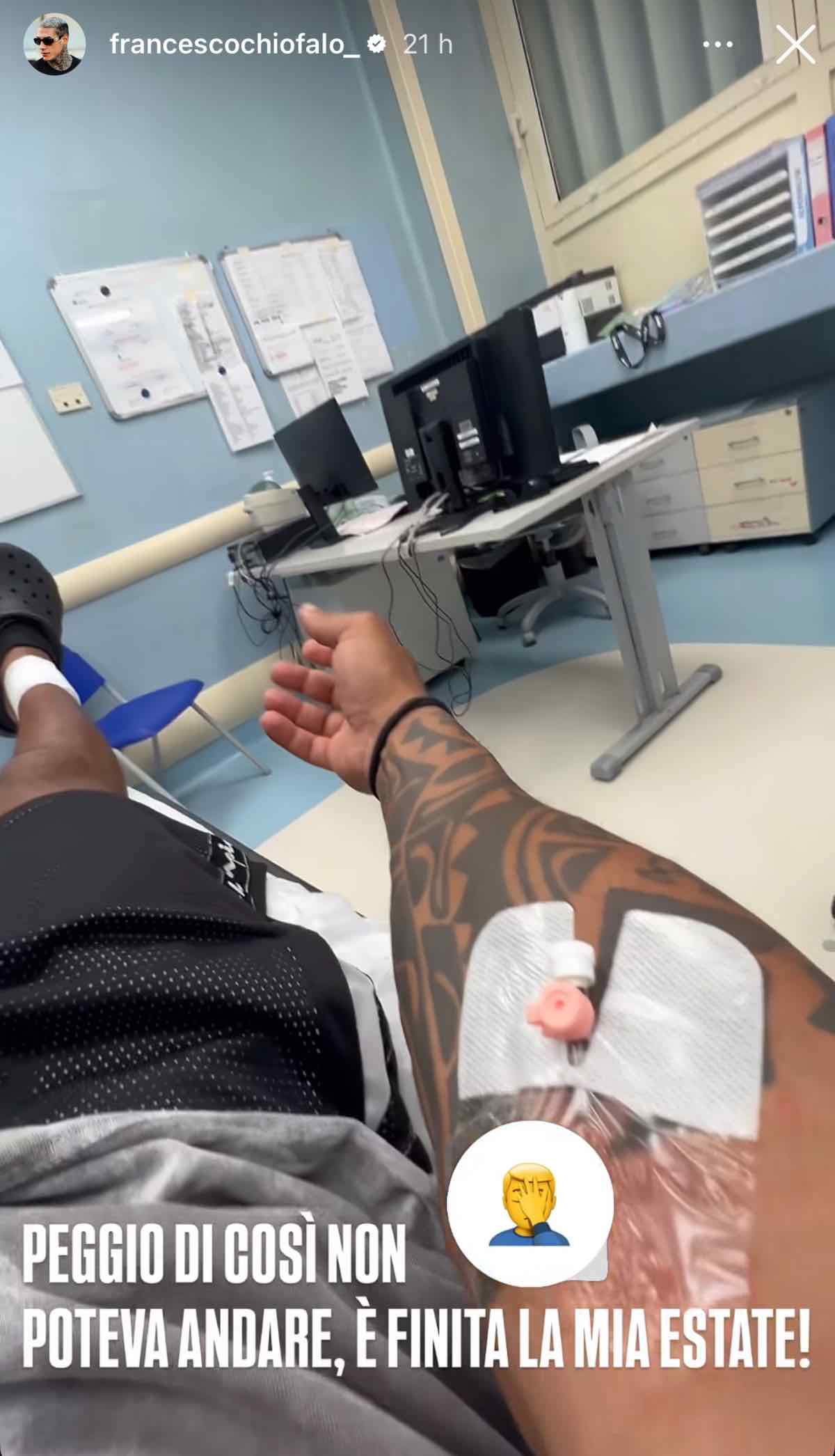 foto chiofalo ospedale