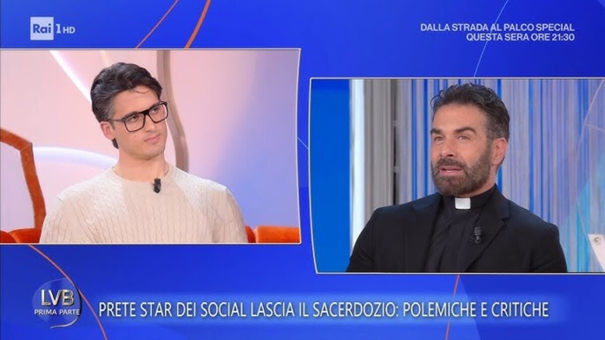 foto ex prete Alberto Ravagnani Ballando con le stelle