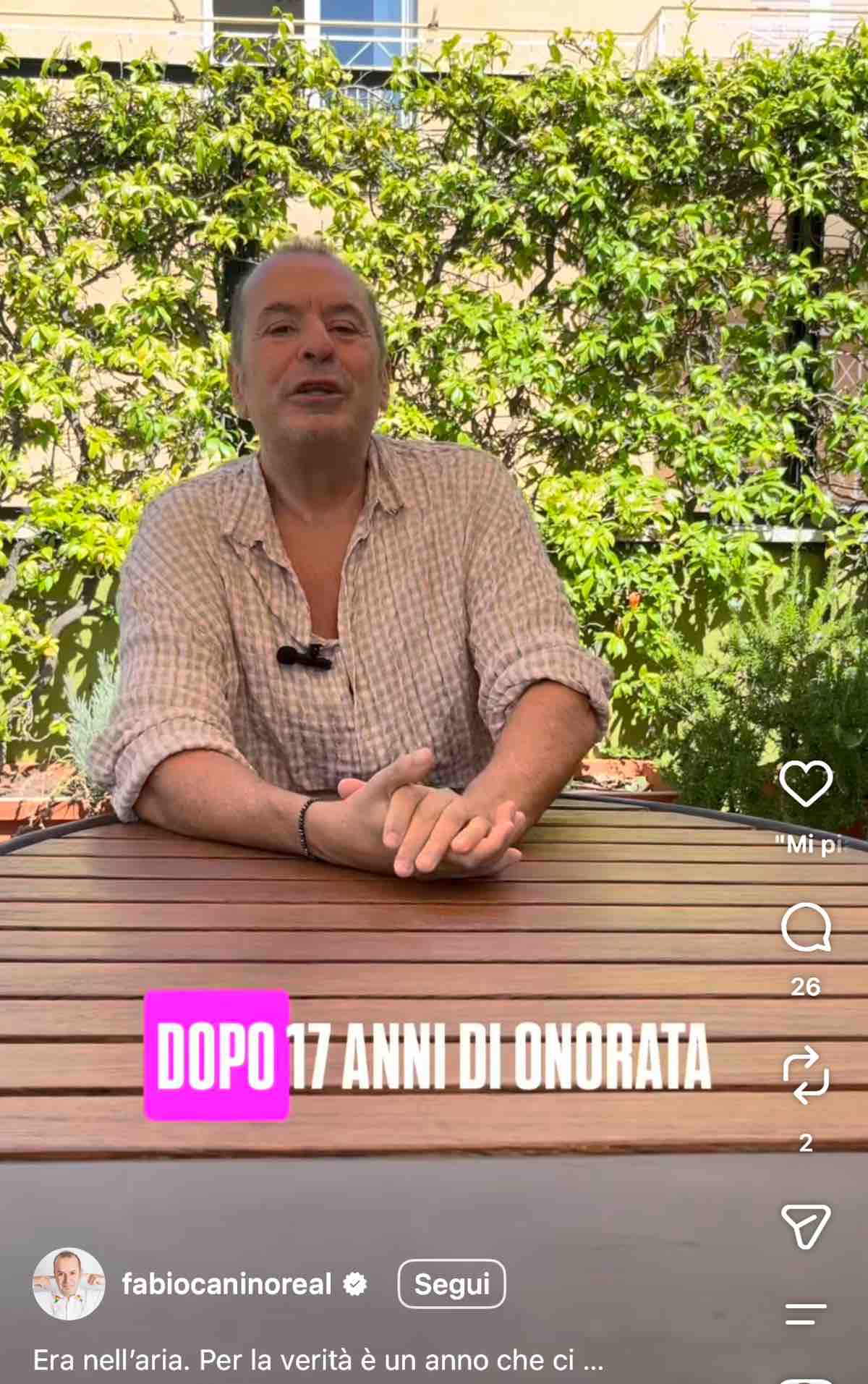 foto fabio canino lascia ballando con le stelle