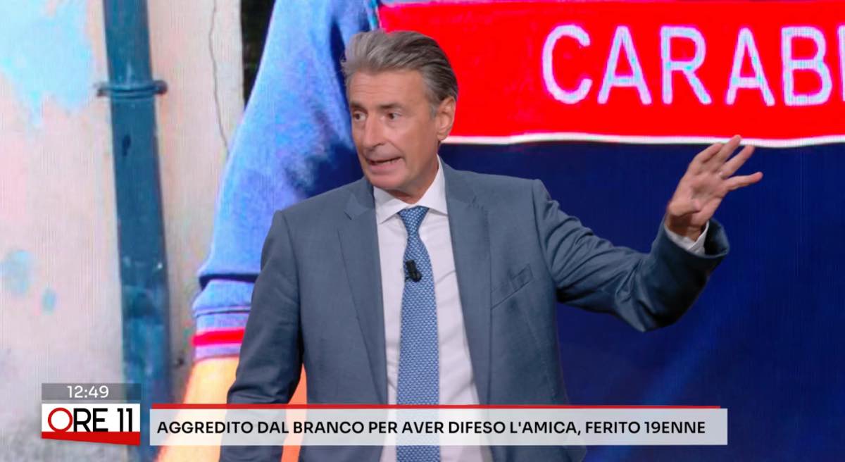 foto ore 11 ascolti Milo Infante rete 4