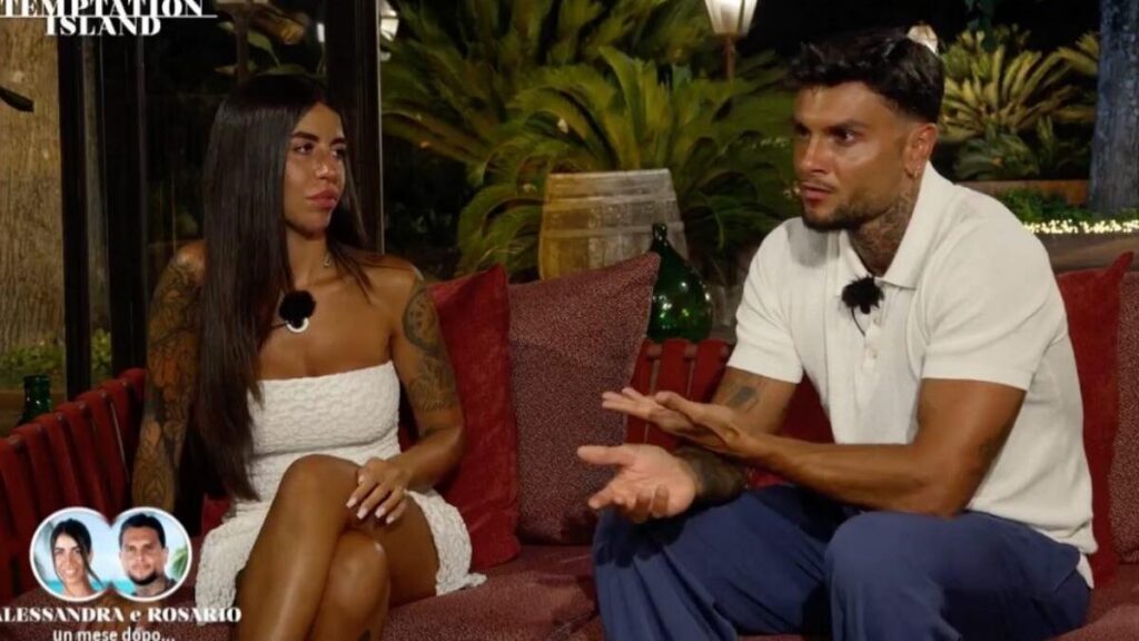 Foto Alessandra Rosario Temptation Island screen