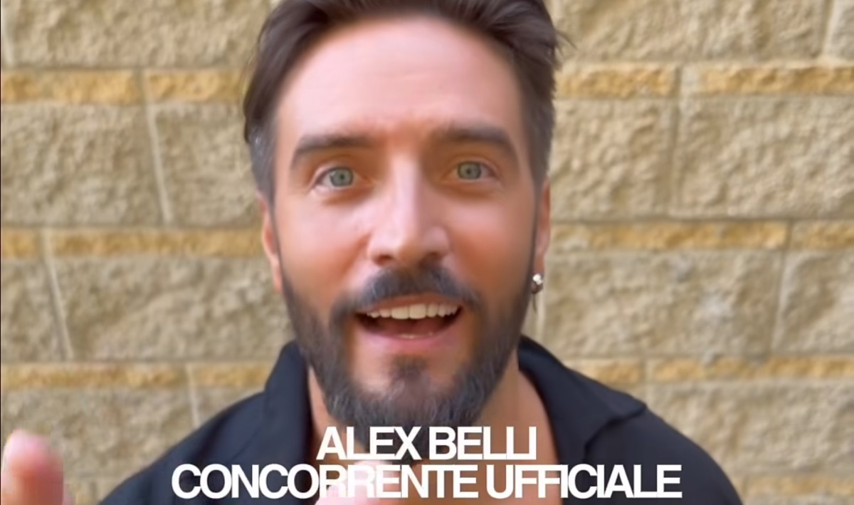 foto Alex Belli concorrente ufficiale gfvip