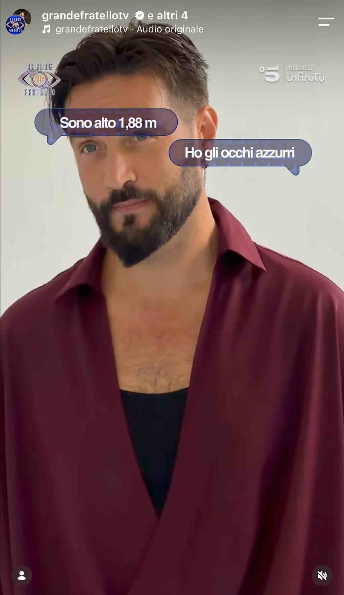 foto alex belli grande fratello vip