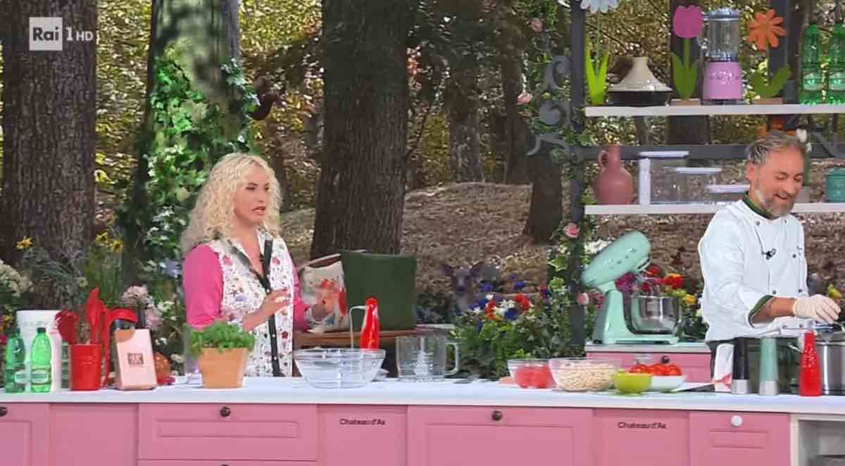 foto antonella clerici imprevisto diretta