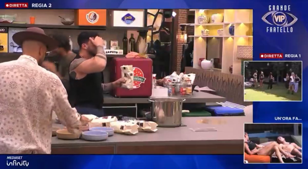 foto bestemmia Simone Annicchiarico squalifica gfvip