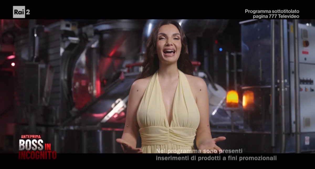 foto boss in incognito Elettra Lamborghini prima puntata 