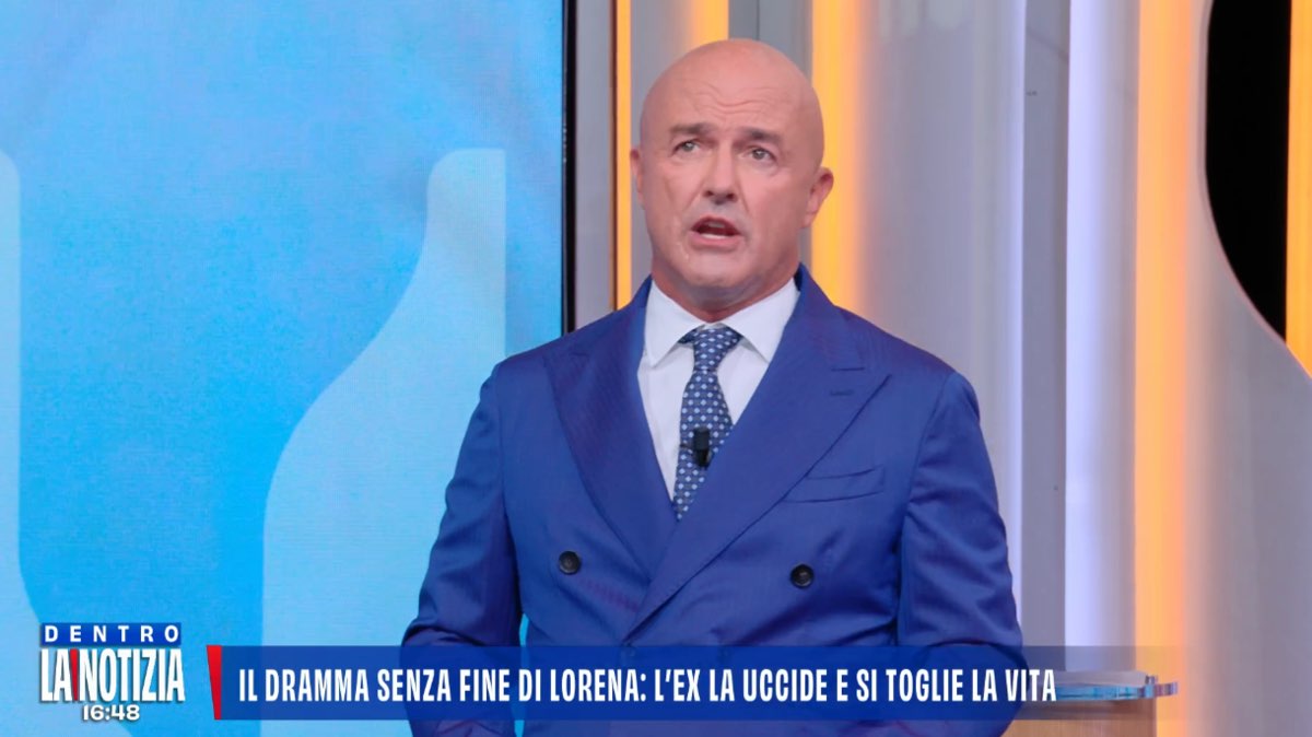 foto dentro la notizia gianluigi nuzzi ascolti 7 settembre