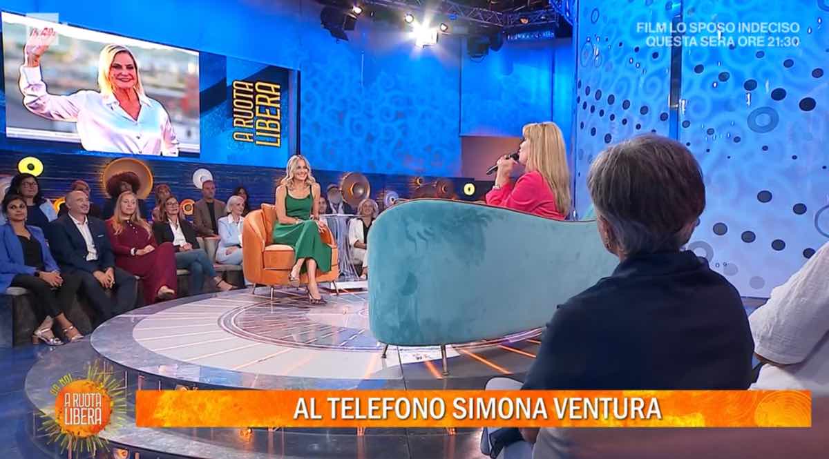 foto francesca fialdini milly carlucci da noi a ruota libera
