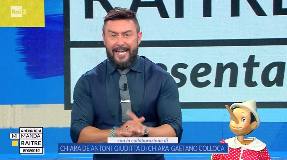 foto mi manda rai3 federico ruffo seconda puntata 