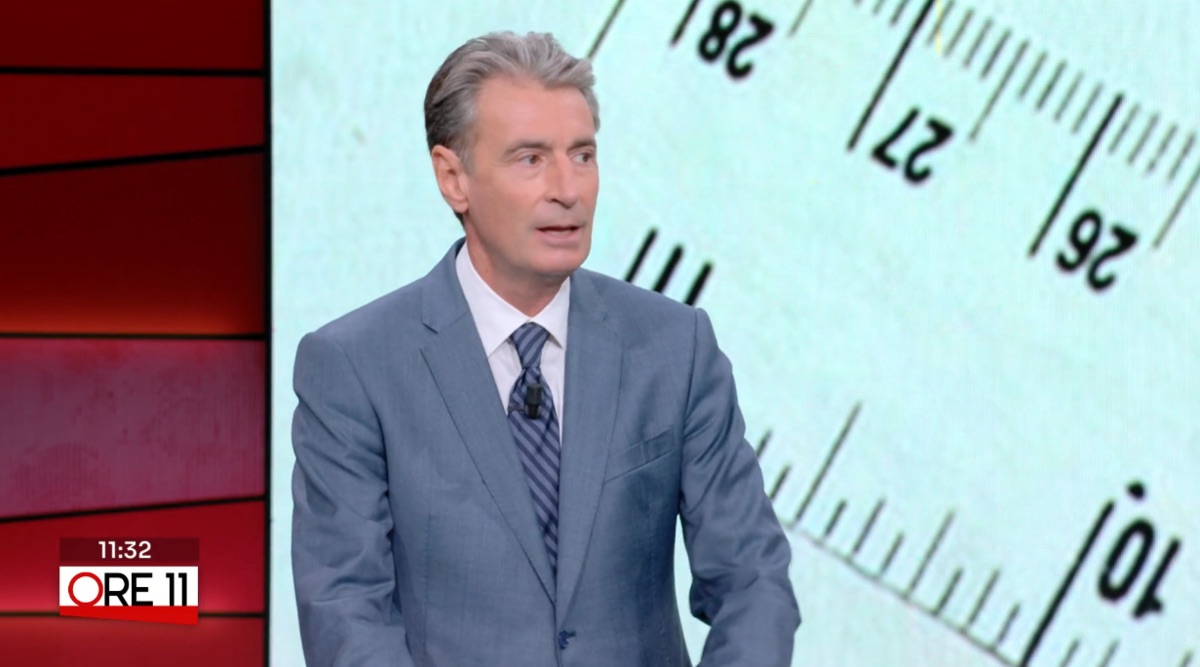 foto milo infante ore 11 ascolti 14 settembre