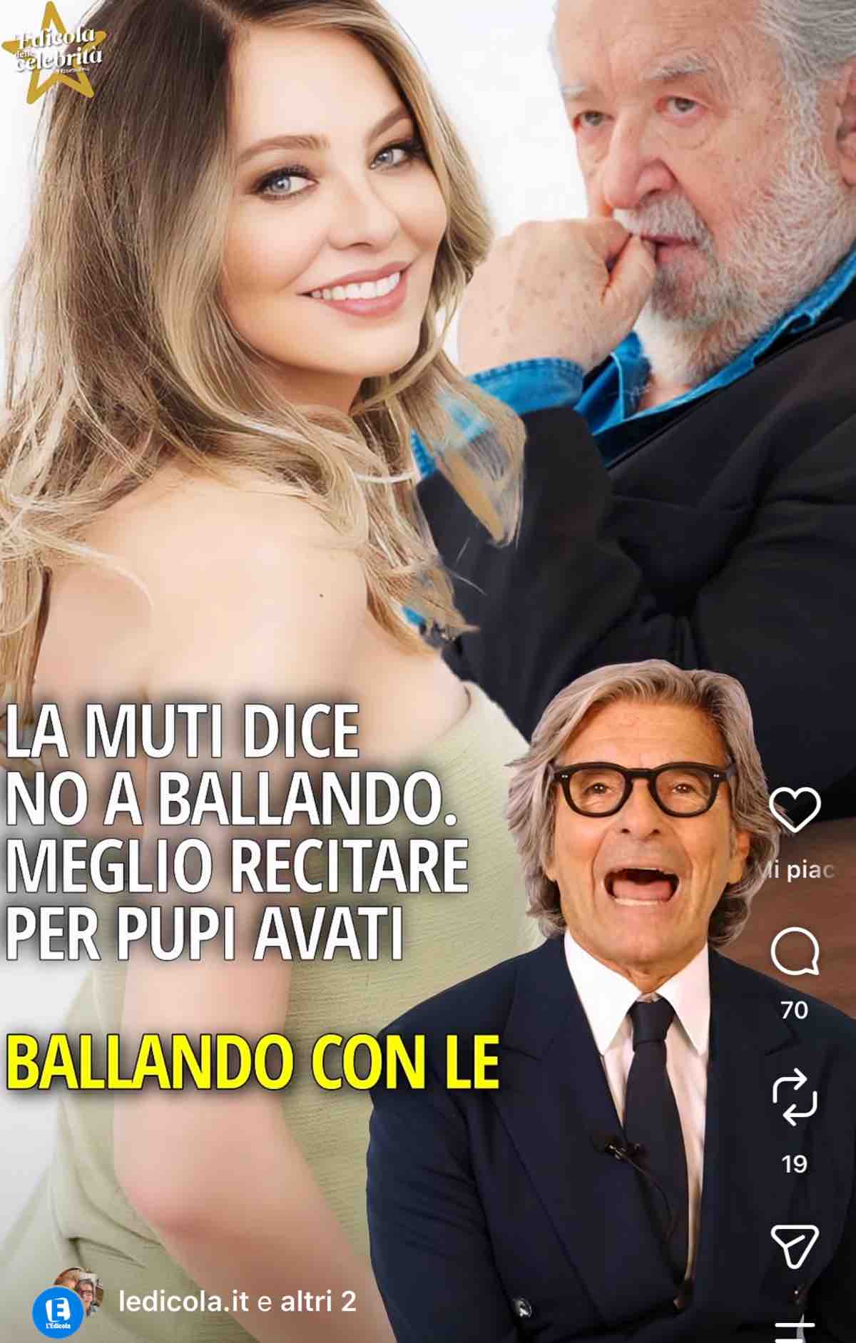 foto ornella muti no ballando con le stelle