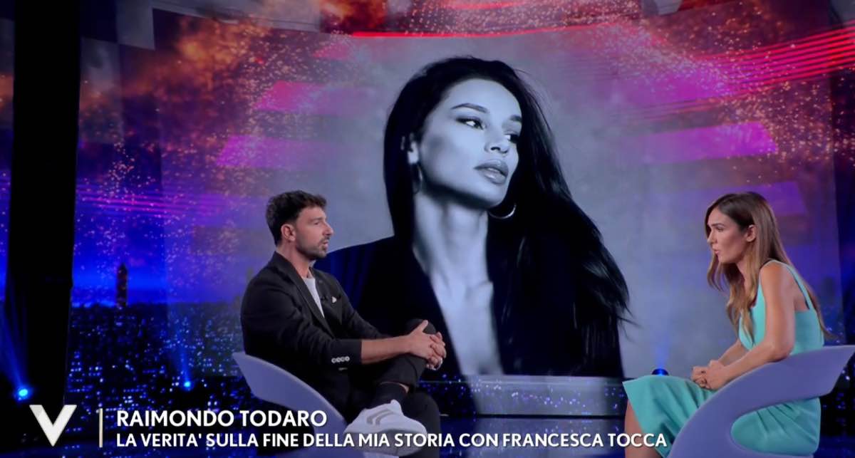 foto raimondo todaro francesca tocca verissimo retroscena