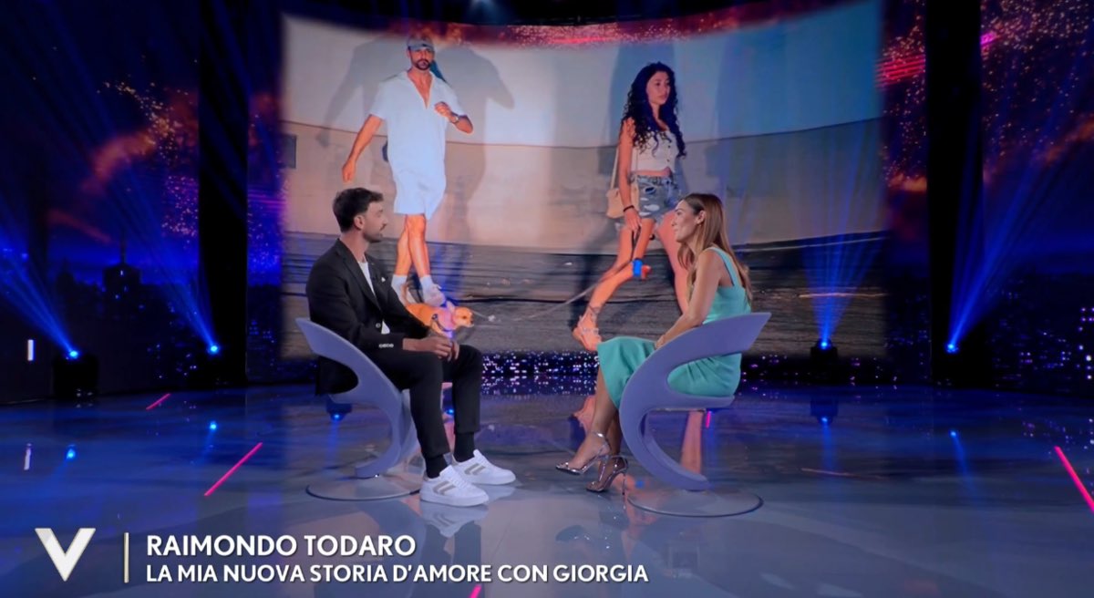 foto raimondo todaro nuova fidanzata giorgia verissimo