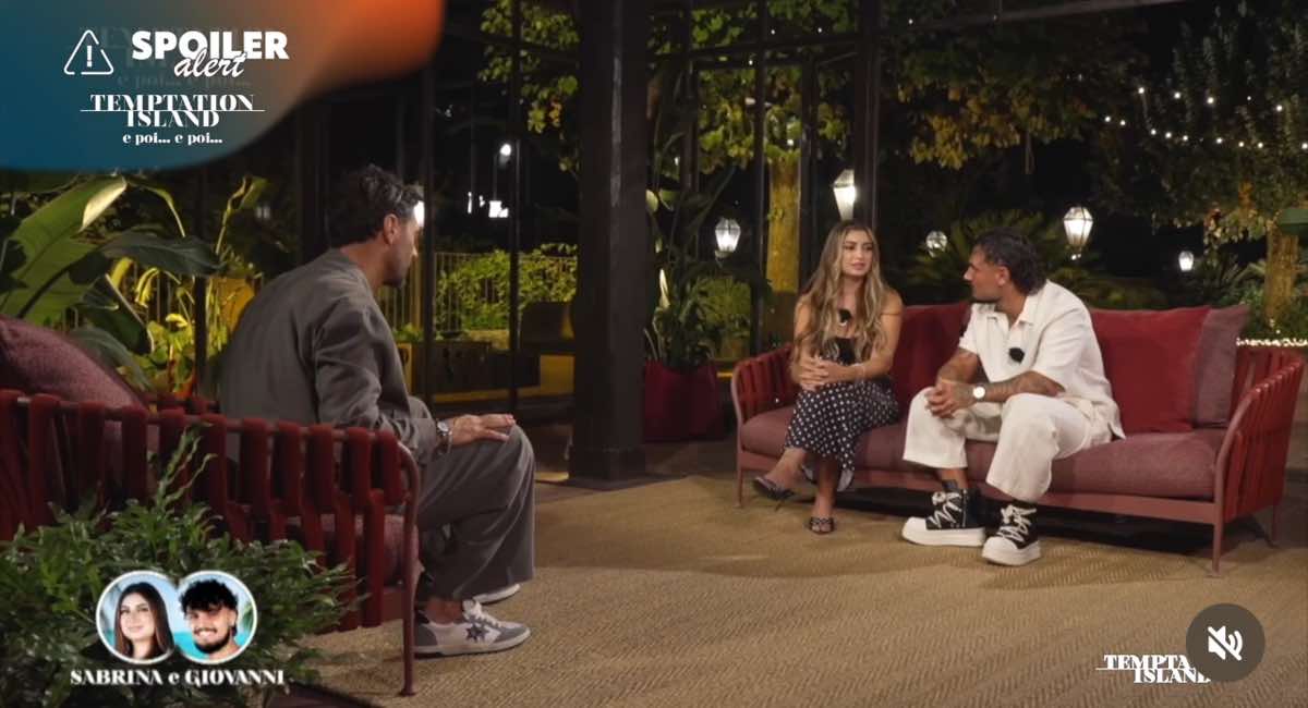 foto sabrina giovanni temptation island e poi