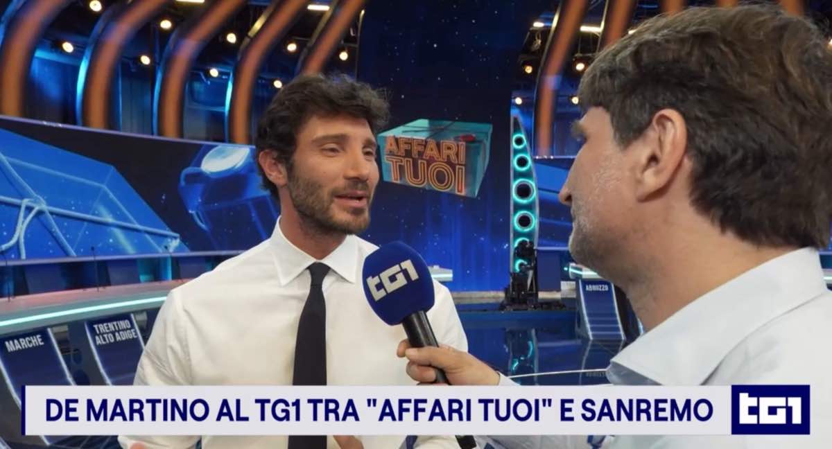 foto stefano de martino novità affari tuoi