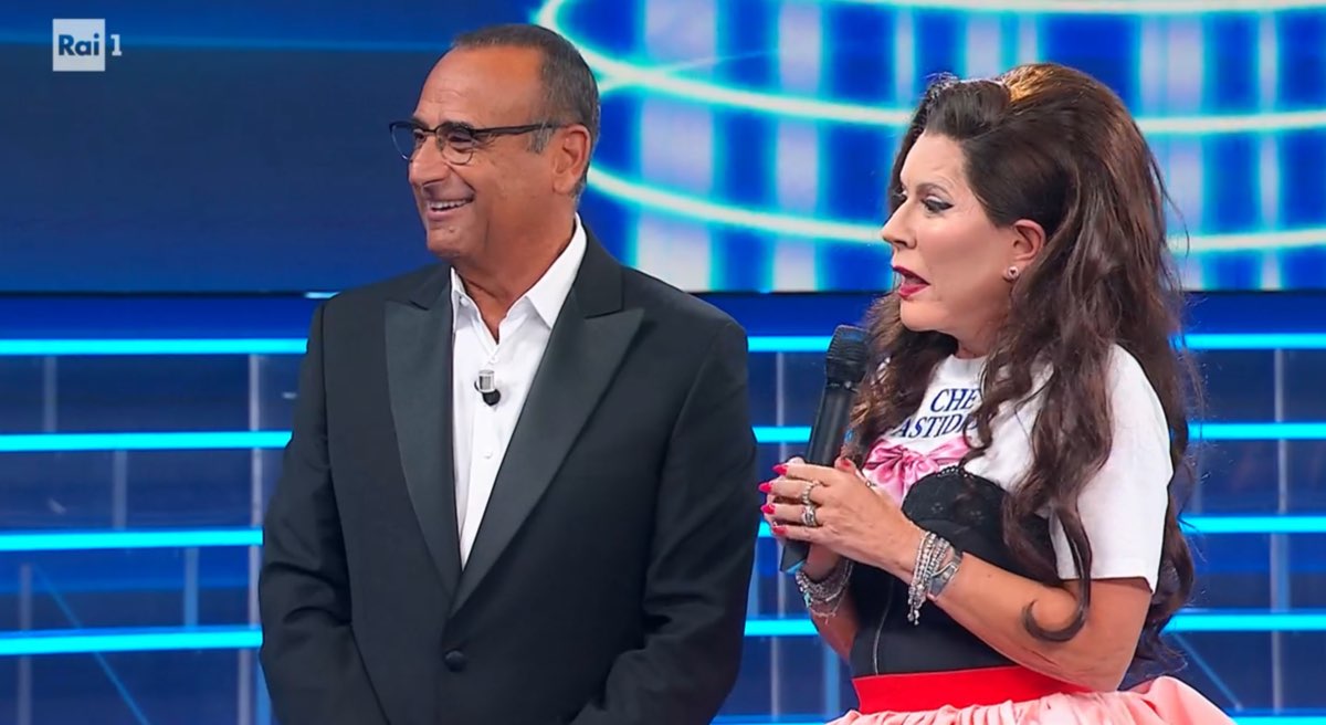 foto anna pettinelli carlo conti tale e quale show