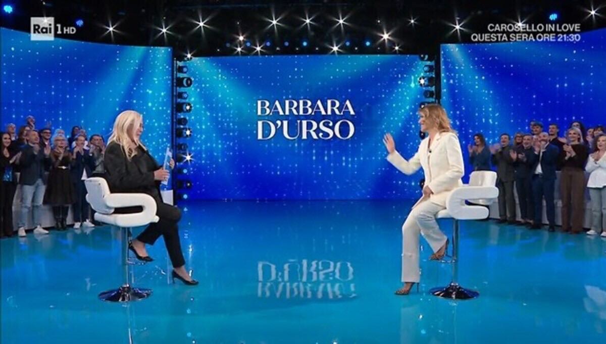 foto barbara durso domenica in mara venier anticipazioni