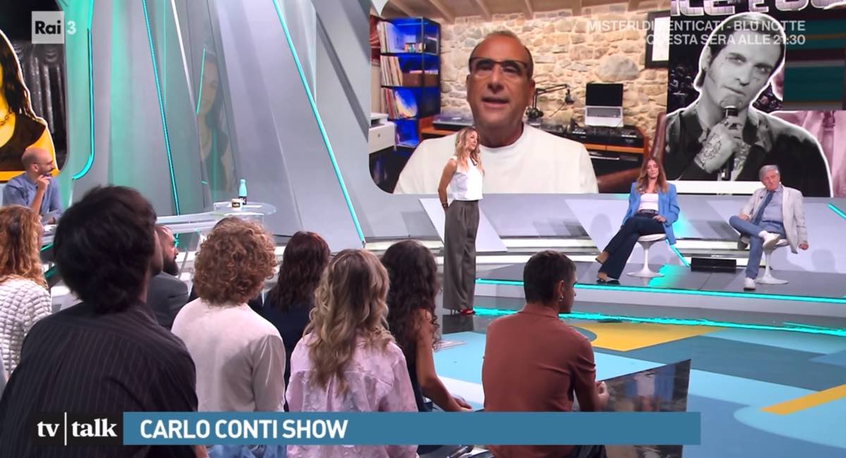 foto carlo conti studio tvtalk