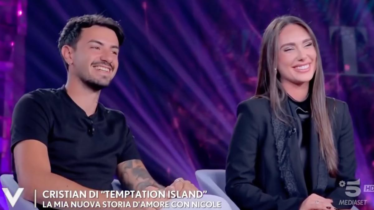 Foto Cristian Mascolino Nicole Cena Verissimo
