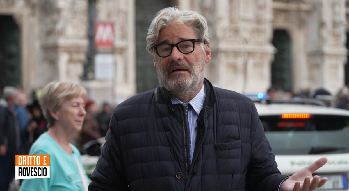 foto dritto e rovescio paolo del debbio ascolti 22ottobre