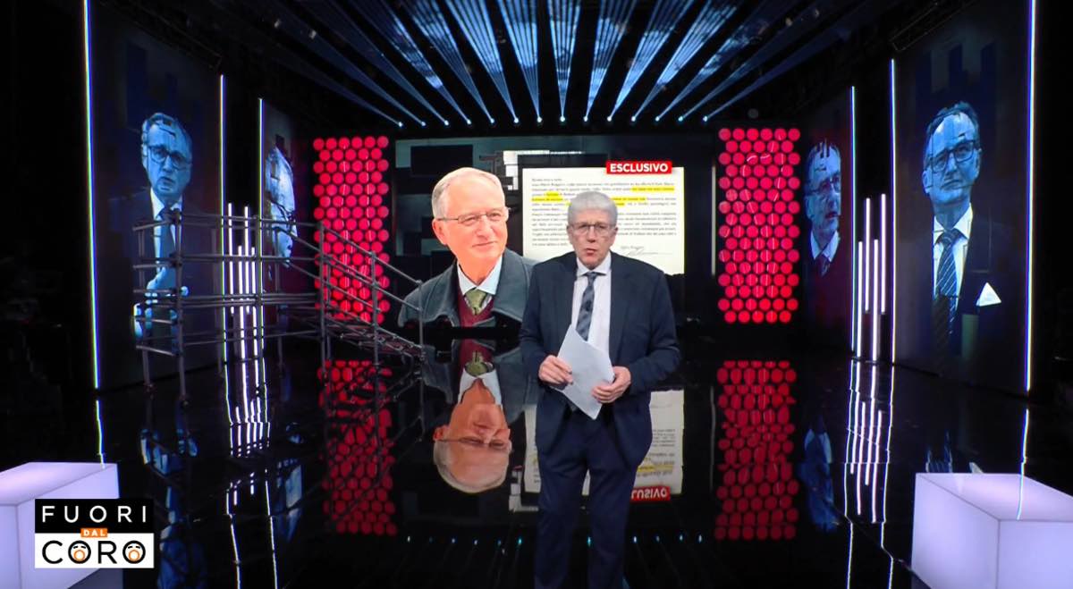 foto fuori dal coro mario giordano ascolti 11 ottobre 