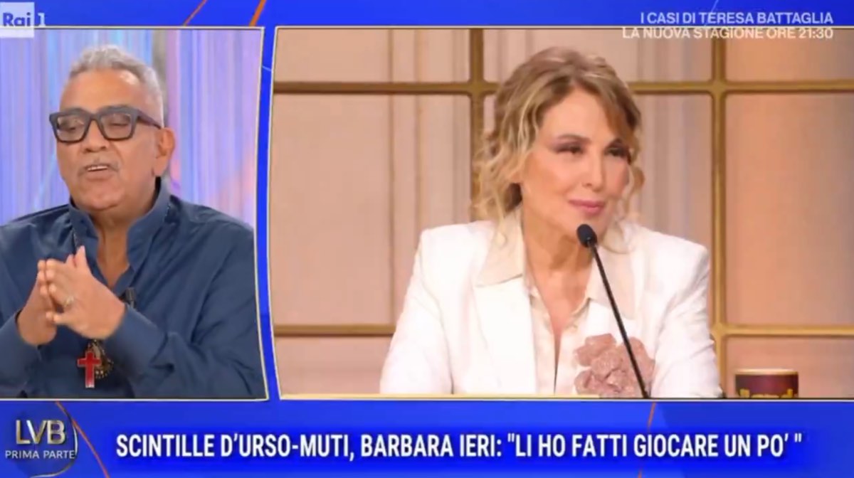 foto guillermo mariotto attacca barbara durso la volta buona