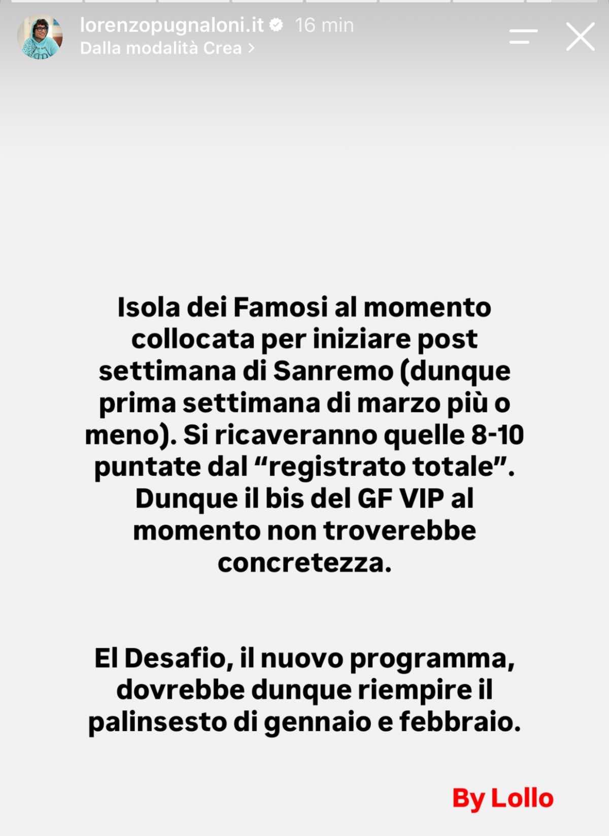 foto isola dei famosi nuova edizione novità
