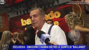 foto massimo ghini eliminazione ballando con le stelle sfogo