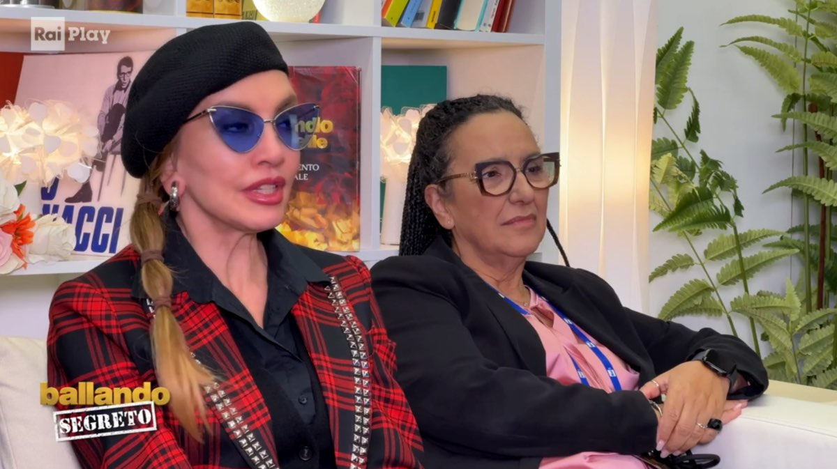 foto milly carlucci confronto anna safroncik ballando segreto