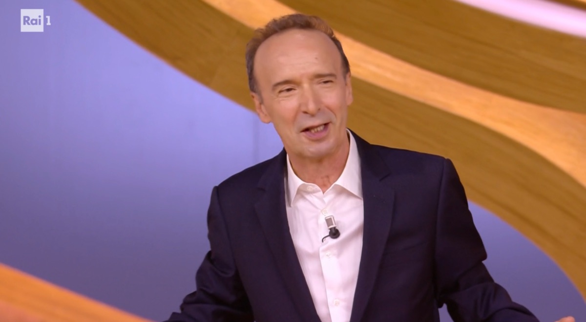 foto roberto benigni san francesco evento rai1
