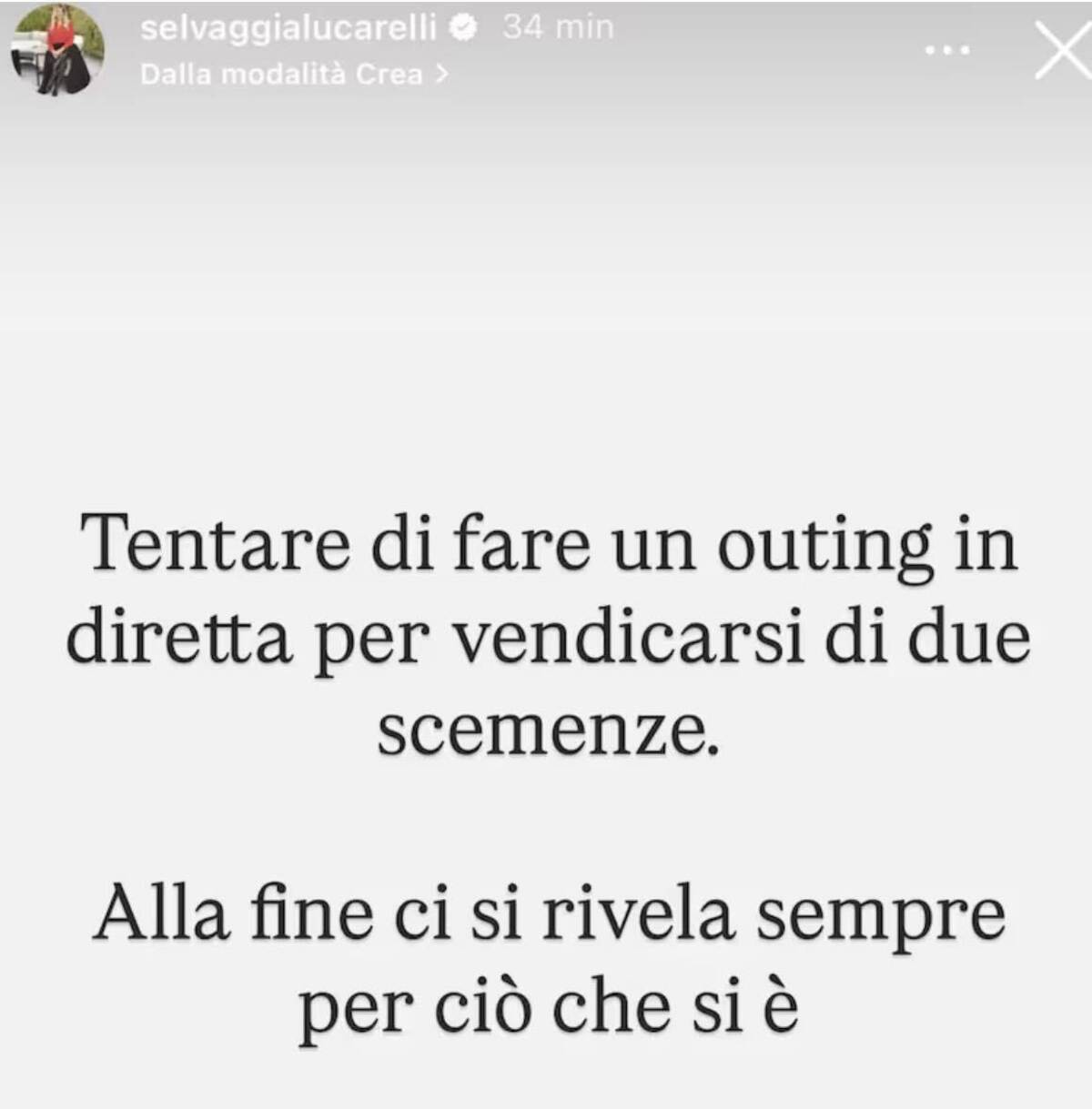 foto selvaggia lucarelli polemica outing pasquale la rocca